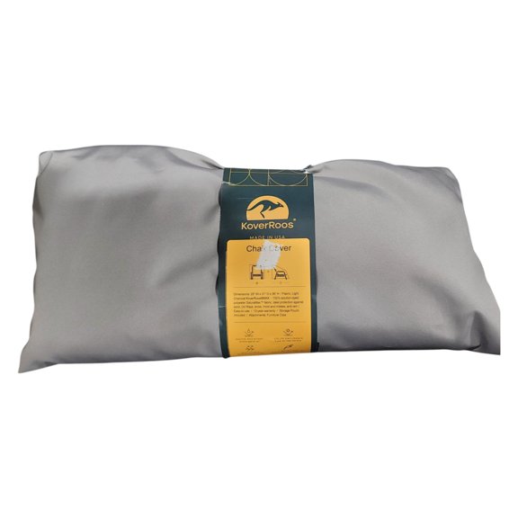 KoverRoos 92250 Weathermax High Back Chair Cover, Chocolate - 29 W x 31 D x 36 H in.