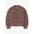 thumbnail image 7 of Justice Girls Crew Neck Popcorn Sweater, Sizes Xs-Xlp, 7 of 7