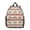 Geometric Diamond Beige, variant on Geometric Diamond Brown Pattern Backpack for School, Cute School Bag with Adjustable Shoulder Straps and Padded Back, 13.8"x11.4"x6"