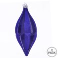 thumbnail image 3 of Vickerman 10" Cobalt Blue Candy Glitter Shuttle Christmas Ornament, Pack of 2, 3 of 3