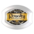 thumbnail image 3 of Party Essentials 20 Count Hard Plastic 10.5" Royalty Dinnerware Oval Dinner Plates, Clear, 3 of 5