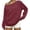 Red #010, variant on 2026 Leopard Sweatshirt for Womens Off The Shoulder Oversized Tops, M
