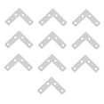 thumbnail image 5 of ORDDIART 10Pcs Durable Impeccable Welding Angle Corner Brace Steel Corner Bracket for Construction Projects, 5 of 8