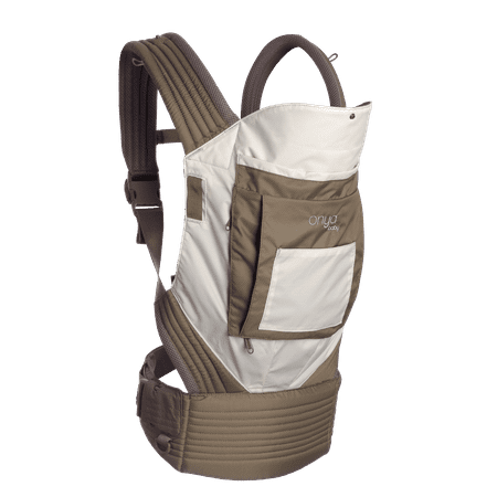 Onya Baby Outback Baby Carrier - Ivory/Chocolate Chip