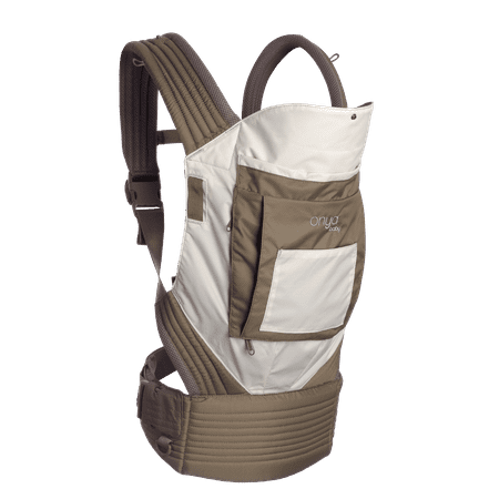 Onya Baby Outback Baby Carrier - Ivory/Chocolate