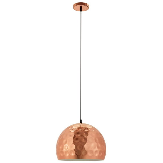 Industrial Country Farm Beach House Living Lounge Kitchen Room Pendant Ceiling Light Fixture, Copper Metal Steel Iron, Rose Gold