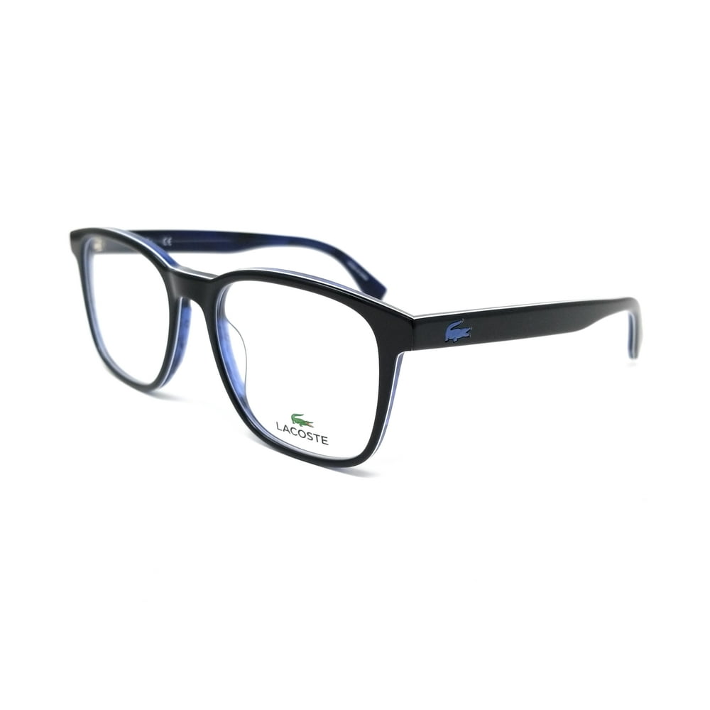LACOSTE Eyeglasses L2812 001 Black Rectangle Men's 52x18x145 - Walmart ...