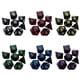 thumbnail image 5 of 7 unids/set dados digitales de varios lados D4 D6 D8 D10 D12 D20 para TRPG (azul), 5 of 9