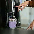 thumbnail image 5 of 12oz Stainless Steel Insulated Coffee Mug with Handle Double Wall Vacuum Travel Mug Tumbler Cup with Sliding Lid Purple, 5 of 7