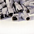 thumbnail image 3 of RJ45 Cat7 Caps Cat6A Network Ethernet Cable Connector 7 Plug Protective R Boots Sheath Color OD 7mm (Light Gray), 3 of 5