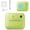 Green, variant on Instant Print Camera Digital Video Camera USB Rechargeable Instant Photo Printing Camera Support 17 Languages Mini Thermal Print Camera for Girls Boys Birthday Gifts (Purple)