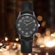 thumbnail image 2 of Reloj de pulsera de cuarzo elegante y con estilo para uso diario con esfera negra minimalista y marco compacto, 2 of 3