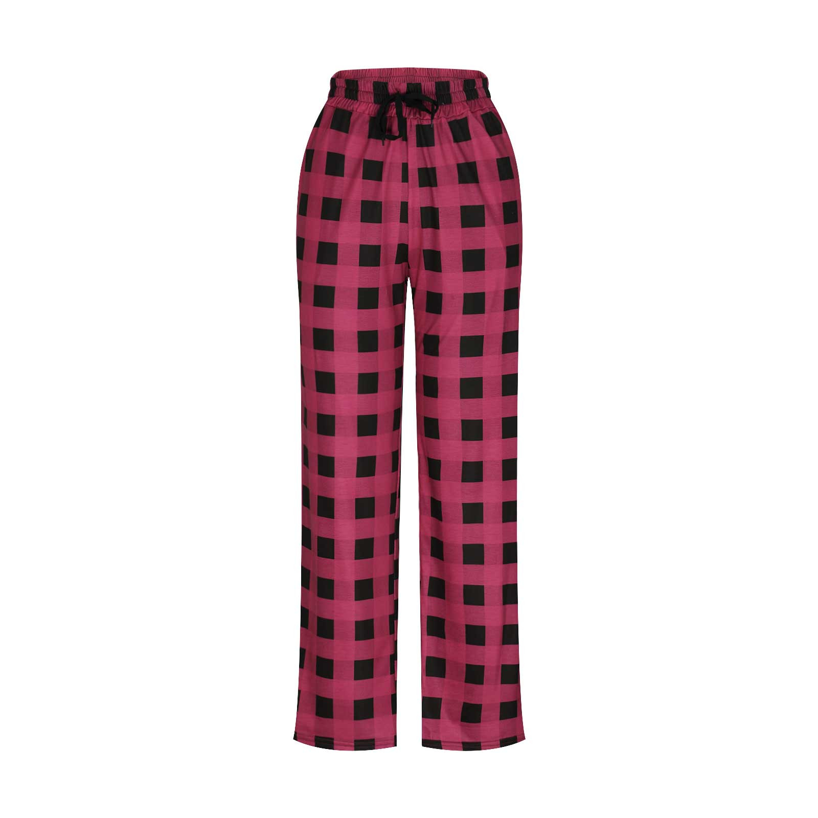 Men's Pajama Pants - Knit Cotton Flannel Plaid Lounge Bottoms Pajama ...