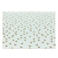 thumbnail image 1 of Geometric Cutting Board, Raining Effect of Diminishing Rotated Flyaway Equilateral Triangles, Decorative Tempered Glass Cutting and Serving Board, Large Size, Pale Brown and White, by Ambesonne, 1 of 1
