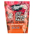 thumbnail image 2 of (4 pack) LesserEvil Strawberry Beet Lil' Puffs, Organic Snacks for Kids, 0g Sugar per Serving, 0.6oz, 8 Pack, 2 of 6