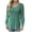 Green, variant on Wancir Sweatshirt for Women Crewneck Pleated Long Sleeve Shirts Tunic Tops Fashion 2024