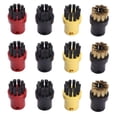 thumbnail image 1 of Cleaning Brushes for SC1 SC2 SC3 SC4 SC5 SC7 CTK10 Steam Cleaner Attachments Round Sprinkler Nozzle Head, 1 of 8