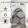thumbnail image 3 of MeyJey Kitchen Rug Set 3 Pcs, Farmhouse Kitchen Runner Rugs and Mat, Non Slip Machine Washable Kitchen Floor Mats for Home Floor and Living Room, Champagne/Brown/Black, 3 of 14