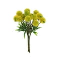 thumbnail image 2 of EGYMEN 5 Pcs Artificial Dandelions, Synthetic Floral Arrangements, Decorative Silk Flowers, Lifelike Faux Greenery For Weddings And Home Decor(Yellow), 2 of 6