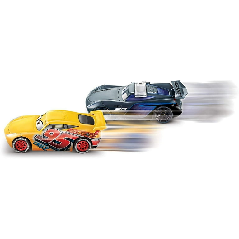 Disney Pixar Cars 3 Flip to The Finish Rust eze Cruz Ramirez Jackson Storm Vehicles Walmart