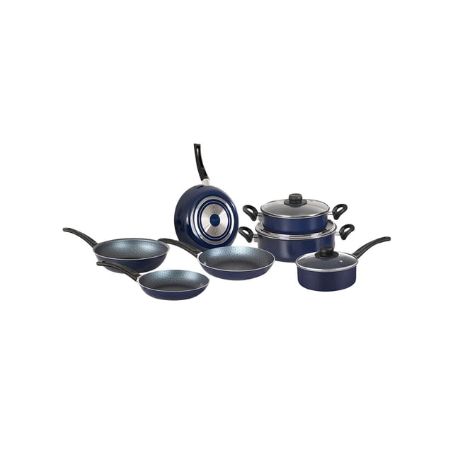 Batería de cocina Ekco Classic de aluminio antiadherente convencional 10 piezas