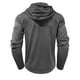 thumbnail image 5 of pstuiky Camisas de manga larga de invierno para hombre, Suéter informal de color liso para hombre, cárdigan con botones, mangas largas y capucha Tops casuales para hombres xxl, 5 of 7