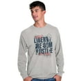 thumbnail image 4 of USA Pride Liberty Freedom and Justice Men's Graphic T Shirt Tees Brisco Brands L, 4 of 6