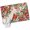 Green Red Beige, variant on Small Round Rug 3Ft Washable Non-Slip, Cardinal Bird Circle Area Rugs for Living Room Bedroom, Winter Poinsettia Berry Pine Cones Floral Indoor Floor Mats Carpet Runner for Home Decor