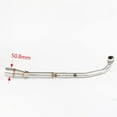 thumbnail image 2 of Motorcycle Full Systems Exhaust Pipe Connect Modified Front Pipe For Cross Cub110 CC110 2018 2019-2023, 2 of 3