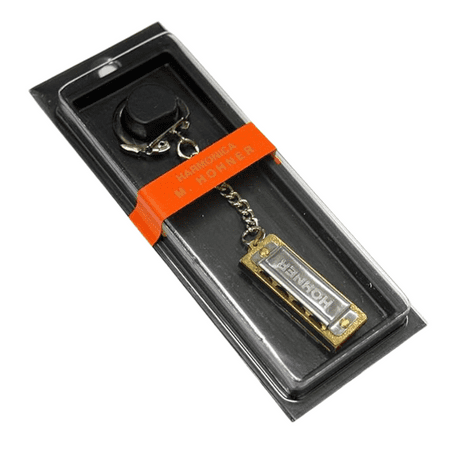Little Lady Keychain Harmonica in Chrome - Key of C