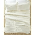 thumbnail image 4 of Better Homes & Gardens White Textured Arched Cotton Quilt, Queen, 4 of 5