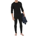 thumbnail image 2 of Fruit of the Loom Men's Thermal Waffle Underwear Henley Top, Sizes S-5XL, 2 of 5