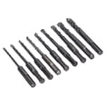 thumbnail image 4 of Masonry Drill Bit Set Carbide Tip Rotary Hammer Tool for Brick Concrete Rock 4?12mm Diameter160mm, 4 of 5