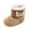 Z10A 1 Coffee, variant on Baby Girls Boys Soft Booties Snow Boots Toddler Warming Shoes Baby Sneakers 6 Months-9 Months