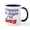 White/Navy Inside, variant on CafePress - Greg Is Right Ceramic Mug - 11 oz Ceramic Mug - Novelty Coffee Tea Cup