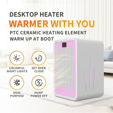 

Portable Heater Household Mini Radiator Dormitory Desktop Radiator Heater Christmas Halloween Decoration Decorations Room Bathroom Fall Autumn Home Decor Family Kitchen Home Essentials XYZ 11230
