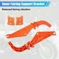 thumbnail image 4 of Unique Bargains 1 Set Strong Arm Inner Fairing Batwing Support Speaker Brackets for Harley Touring Electra FLHT 96-13, 4 of 7