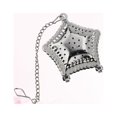 thumbnail image 3 of Creative Star Shape Pendant Chain Tea Filter 304 Stainless Steel Mesh Tea Ball Strainer Tea Infuser, 3 of 8