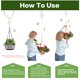 thumbnail image 5 of Sungmor Poleas para Plantas, 3 piezas blancas. Colgadores ajustables y retráctiles para plantas de interior y exterior. Ganchos de techo de fácil alcance para colgar macetas, cestas y comederos., 5 of 8