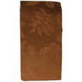 thumbnail image 3 of Autumn Gatherings Bronze Rust Damask Fabric Banquet Tablecloth, 6' Folding Table, 3 of 3