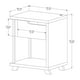 thumbnail image 5 of Moveis Buró de Madera Diseño Minimalista con 1 Cajón y 1 Estante Inferior con Carga USB Incorporada Modelo JB 1010 - Mesa de Noche Moderna y Funcional Color Natural, 5 of 6