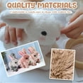 thumbnail image 4 of Guvpev Easter Bunby - My Realistic Bunny Toys, Jumping & Twitching & Shaking Ear, Handmade Interactive Bunny Stuffed Animal for Kids, Easter Basket Stuffers Gifts for Boys and Girls, 4 of 8