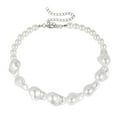 thumbnail image 5 of hengtong 3xClassic Baroque Faux Special Shaped Pearl Choker Necklace for Pcs, 5 of 9