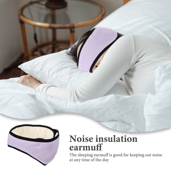 Soundproof Noise Cancelling Ear Plugs and Earbuds with Headband Sleeping Earmuffs for Adults Travel Eye Comfort
