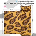 thumbnail image 5 of Yellow and Brown Of Leopard Print Toddler Nap Mats for Kids Preschool,Sleeping Mat Bag or Kids,Toddler Sleeping Bag,Toddler Nap Mat or Daycare, 5 of 6