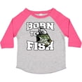 thumbnail image 3 of Inktastic Born to Fish Boys or Girls Toddler T-Shirt, 3 of 5