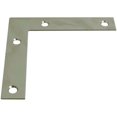 thumbnail image 1 of Flat Corner Iron, Zinc, 4 x 3/4 In. - N266-569, 1 of 3