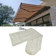 thumbnail image 5 of Outdoor Telescopic Canopy Dust Cover 210D Oxford Cloth Waterproof Sunscreen Awning Protective Cover 366x30.5x21.6cm / 144.1x12.0x8.5in, 5 of 8