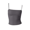 thumbnail image 4 of Tank Tops for Women, Skinny Solid Color Adjustable Spaghetti Strap Trendy Camisole, 4 of 4