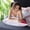 Red-RD, variant on MMJ Brushed Microfiber Pillow Hotel Quality Soft Down Alternative Standard Size for Sleeping 19x29in